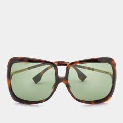 Fendi Brown Havana/Grey FF 0429/S Square Sunglasses