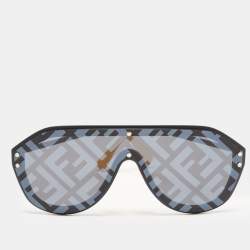 Fendi x Joshua Vides White/ Grey FF M0084/S Botanical Shield Sunglasses  Fendi