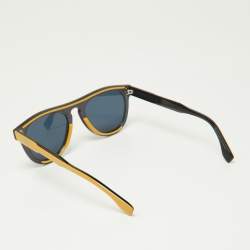 Fendi Black & Yellow/Blue FF M0092/S Wayfarer Sunglasses
