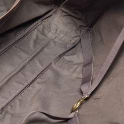 Pre Owned Fendi Brown Zucca Coated Canvas and Leather Suitcase