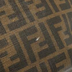 Fendi Tobacco Zucca Coated Canvas Messenger Bag