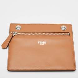 Fendi Black/Blue Cloud Graphic Leather Small Peekaboo Iseeu Bag