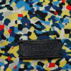 Fendi Multicolor Nylon Monster Eyes Backpack