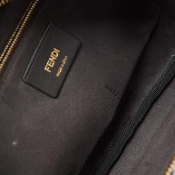 Fendi x Fila Brown Zucca Coated Canvas Mania Belt Bag