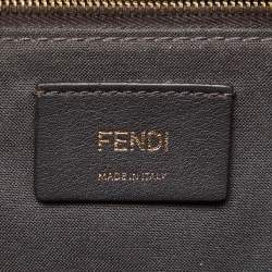 Fendi x Fila Brown Zucca Coated Canvas Mania Belt Bag