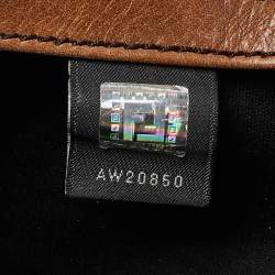 Fendi Brown/Tobacco Zucca Nylon Flat Messenger Bag
