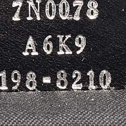 Fendi Black Leather Joker Slim Pouch