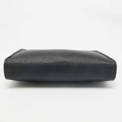 Fendi Black Selleria Leather Peekaboo ISeeU Briefcase