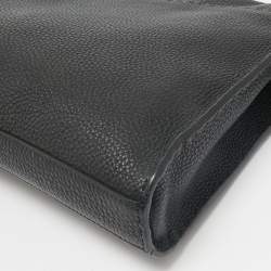 Fendi Black Selleria Leather Peekaboo ISeeU Briefcase