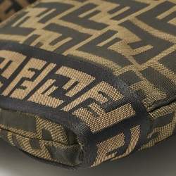 Pre Owned حقيبة كروس بودي فندي نايلون توباكو زوكا