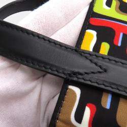 Pre Owned Fendi Multicolor Nylon Tote Bag