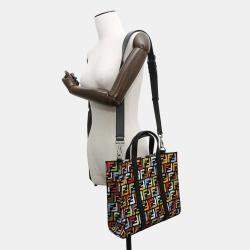 Pre Owned Fendi Multicolor Nylon Tote Bag