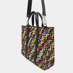 Pre Owned Fendi Multicolor Nylon Tote Bag