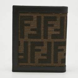 مملوكة مسبقًا محفظة بطيتين فندي زكا كانفاس وتبغ وجلد