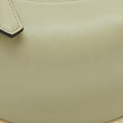 مملوكة مسبقًا Fendi Pastel Green Leather Nano Fendigraphy Bag