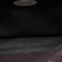 Pre Owned Fendi Black Selleria Leather Monster Peekaboo Iseeu Briefcase