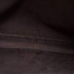 Pre Owned Fendi Black Selleria Leather Monster Peekaboo Iseeu Briefcase