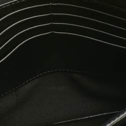 Pre Owned Fendi Black Leather Monster Clutch