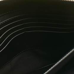 Pre Owned Fendi Black Leather Monster Clutch