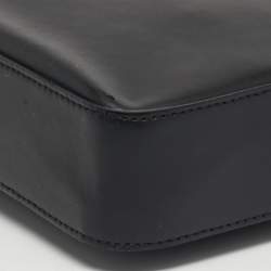 Pre Owned حقيبة كروس بودي فندي جلد وكانفاس مقوى بنمط إيف إيف كاميرا مائلة رمادية/سوداء