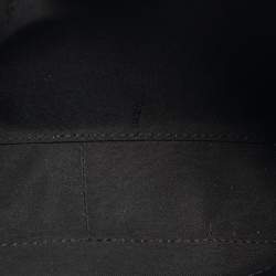 Pre Owned حقيبة كروس بودي فندي جلد وكانفاس مقوى بنمط إيف إيف كاميرا مائلة رمادية/سوداء