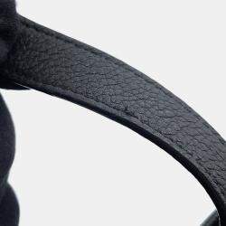 مملوكة مسبقًا حقيبة فيندي جو تو 2 واي جلد أسود حجم صغير