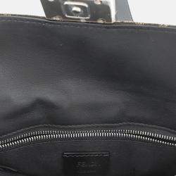 Pre Owned حقيبة كتف فندي باغيت رفيعة قماش بني