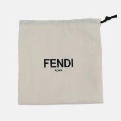 Pre Owned حقيبة كتف فندي باغيت رفيعة قماش بني