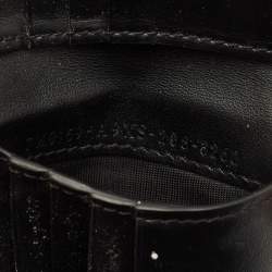 مملوكة مسبقًا Fendi Brown/Black Zucca Coated Canvas and Leather Bifold Wallet