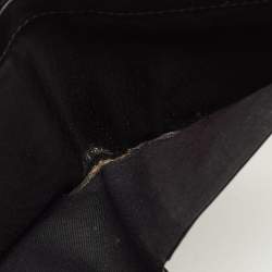 مملوكة مسبقًا Fendi Brown/Black Zucca Coated Canvas and Leather Bifold Wallet