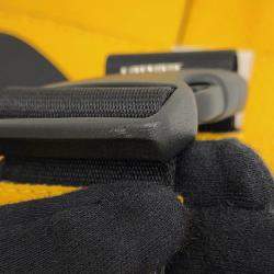 Pre Owned Fendi Selleria Baguette For Men Waist Bag Yellow/Black Leather