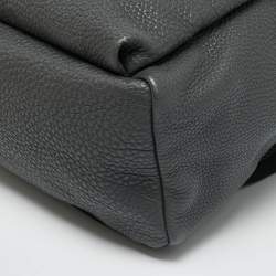 مملوكة مسبقًا حقيبة ظهر فندي مونستر أيز رمادي/متعدد الألوان سيليريا جلد وفرو