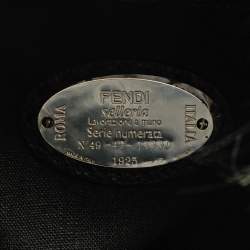 مملوكة مسبقًا حقيبة ظهر فندي مونستر أيز رمادي/متعدد الألوان سيليريا جلد وفرو