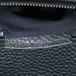 مملوكة مسبقًا Fendi Peekaboo Large Dark Grey Selleria Leather Top Handle Bag