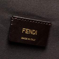 Fendi Zucca Coated Canvas and Leather Mania FF Suitcase