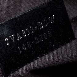 Fendi Black Zucca Coated Canvas Messenger Bag