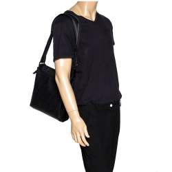 Fendi Black Zucca Coated Canvas Messenger Bag