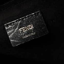 Fendi Mustard Leather Square Backpack