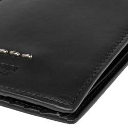 Fendi Black Leather Bifold Wallet