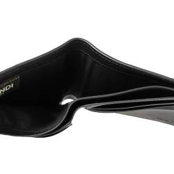 Fendi Black Leather Bifold Wallet