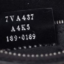 مملوكة مسبقًا حقيبة ماسنجر فندي جلد بني بنقشة الشعار أف أف