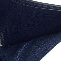 Fendi Two Tone Leather Bi Fold Wallet