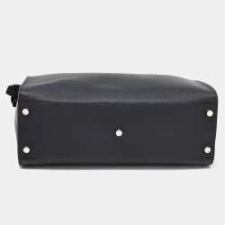Pre Owned Fendi Black Leather ISeeU Medium Peekaboo Monster Bag 