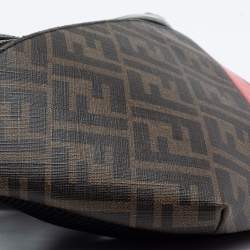 Fendi Multicolor Zucca Coated Canvas And Leather FF Motif Belt Bag