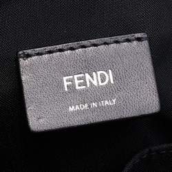 Fendi Black Nylon and Leather Monster Eyes Backpack