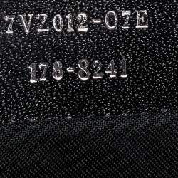 Fendi Black Nylon and Leather Monster Eyes Backpack