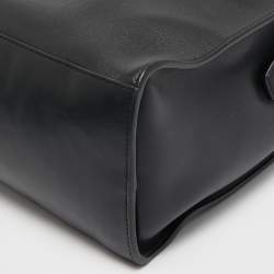 Fendi Black Leather Lui Briefcase