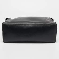 Fendi Black Leather Lui Briefcase