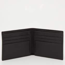 Fendi Brown Zucchino Canvas Bi-Fold Wallet