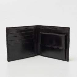 Fendi Black/Tobacco Zucca Canvas Bifold Wallet